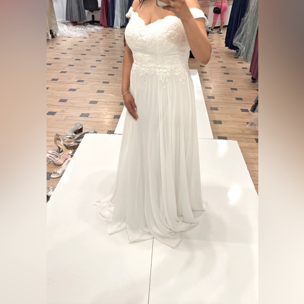 Wedding Dress Brand Aria Culture Size Xl Runs Small Like L